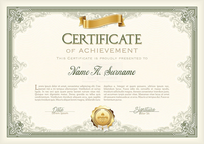 榮譽(yù)證書三